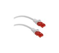 Maclean MCTV-301 W - Cordon de raccordement - RJ-45 (M) pour RJ-45 (M) - 1 m - UTP - CAT 6 - intérieur, moulé, extérieur, sans crochet - blanc