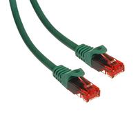 Maclean MCTV-303 Patch câble réseau câble Ethernet RJ45 câble 2X réseau UTP Cat6 câble LAN 1.000 Mbit/s (3m, Vert)