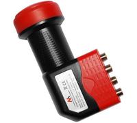 Maclean MCTV-629 QUAD LNB SAT adapter tête LNB quatre récepteurs