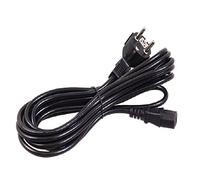 Maclean Câble d'alimentation MCTV-801 CA 220-250 V 5 m Noir (Europe)