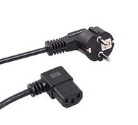 Maclean MCTV-803 câble électrique d'alimentation à Angle Connecteur à Angle 3m Plug EU (3 m)