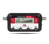 Maclean MCTV-884 Compteur Satellite à Affichage numérique + Câble 25cm FF