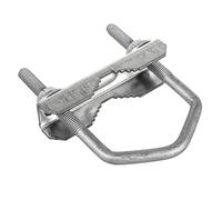 Maclean MCTV-923 Mastschelle Zahnschelle Sat-Bügelschelle U-Schelle Montage-Zubehör Sat Antenne Zubehör (Mastschelle)