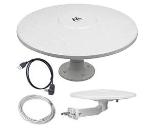 Maclean MCTV-947 Antenne omnidirectionnelle extérieure multidirectionnelle pour TV (Camper - USB)