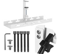 Maclean Organisateur de câbles sous évier charge max. 5kg blanc MC-105 W