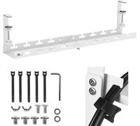Maclean Organisateur de câbles sous lavabo max. 5kg charge max. 728mm blanc MC-103 W