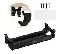 Maclean Organisation de câbles/tiroirs sous table charge max. 5kg noir MC-106 W