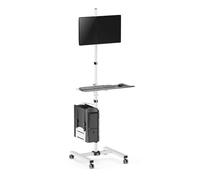 Maclean Poste de travail informatique mobile MC-793 – écrans 17–32" – max 20 kg
