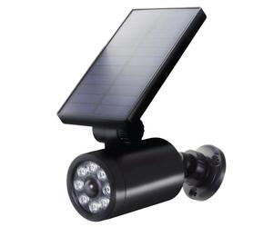Maclean SOL1801S Caméra factice Solaire Clignotant LED détecteur de Mouvement