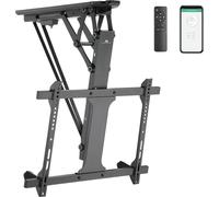 Maclean support de plafond électrique pour TV, support TUYA, max VESA 600x400, pour murs inclinés, télécommande, 32"-70", 35kg, MC-880T