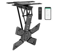 Maclean support de plafond électrique pour TV TUYA support max VESA 600x400 90st pivotant 23"-65" 30kg MC-491