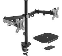 Maclean support de table pour 2 écrans LCD, 17-32", 2x 8kg, MC-884 + MC-929
