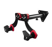 Porte vélo mural - Maclean - MC-449 - Acier - Charge max 30kg - Couleur noir