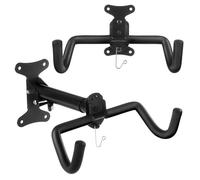 Maclean - Support mural pour vélo - horizontal acier charge max. 30kg MC-484 - 2 pièces