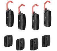 Maclean Support mural pour vélo MC-998 lot de 4 - acier, 30 kg, pliable