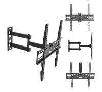 Maclean Support Mural TV réglable 32-55 Pouces pivotant inclinable