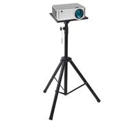 Maclean Support portable pour projecteur 1,2-1 – acier, réglable en hauteur