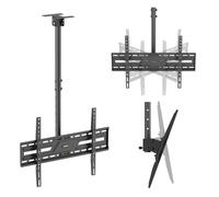 Maclean Support TV de Plafond pour TV de 37" à 86", Charge 50 kg