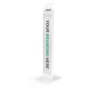 Maclocks 140 W Chariot et support multimédia - Support pour equipo multimedia (Blanc)
