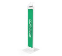 Maclocks 140 W Chariot et support multimédia - Support pour equipo multimedia (Blanc)