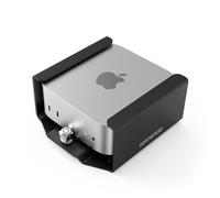 MacLocks Support de sécurité Mac Mini MMEN24 Argenté – Montage mural, sur bureau et sous-bureau