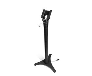 maclocks tablet floor adjustable stand mnt black