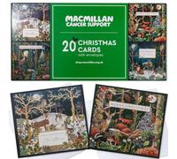 Macmillan Festive Scenes Lot de 20 cartes de Noël caritatives
