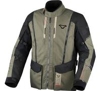 Macna Air Hybrid 2.0, veste textile imperméable L Olive/Noir/Beige Olive/Noir/Beige