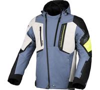 Macna Angle 2.0, veste textile imperméable XL Bleu Clair/Gris Clair/Noir Bleu Clair/Gris Clair/Noir
