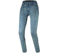 Macna Aramon Jeans de moto pour femmes, bleu clair, Taille 28