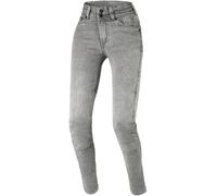 Macna Aramon Jeans de moto pour femmes, gris, Taille Long 34