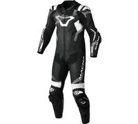 Macna Armadyl Combinaison en cuir de moto une pièce perforée, noir-blanc, taille 62 pour homme