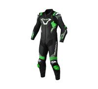 MACNA ARMADYL Lederkombi 1-teilig schwarz-grün-weiss 48