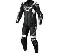 Macna Armadyl Combinaison en cuir de moto une pièce perforée, noir-blanc, taille 48 pour homme