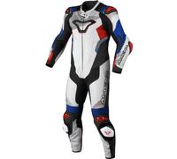 MACNA ARMADYL Lederkombi 1-teilig weiss-rot-blau 54