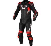 MACNA ARMADYL Lederkombi 2-teilig schwarz-rot-weiss 54