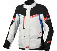 Macna Aspire veste textile de moto imperméable, noir-gris, taille 2XL pour homme