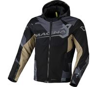 Macna Atracor, veste en textile XL Noir/Gris Foncé/Beige Noir/Gris Foncé/Beige