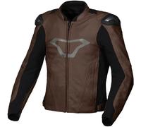 Macna Aviant Air Blouson en cuir de moto perforé, Marron, Taille 54