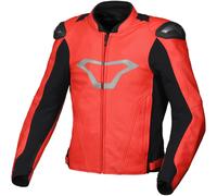 Macna Aviant Air Blouson en cuir de moto perforé, Rouge, Taille 56