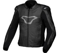 Macna Aviant Air, veste en cuir/textile 58 Noir Noir