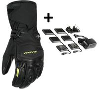 Macna Azra RTX 12V Kit, gants imperméables chauffants M Noir Noir