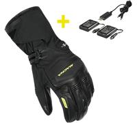 Macna Gants chauffants Azra RTX 7.4V Kit, imperméables, L Noir