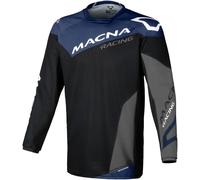 Macna Backyard-1 Long Sleeve Jersey Bleu,Noir M Homme