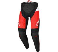 Macna Backyard 1, pantalon en textile XL Noir/Rouge/Gris Clair Noir/Rouge/Gris Clair