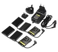 Macna Kit batterie rechargeable 12V 3A avec chargeur/câble unisexe Noir