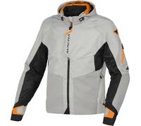 Macna Beacon veste textile de moto imperméable, gris, Taille XL