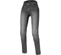 Macna Bloom Jeans de moto pour femmes, gris, taille 34