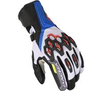 Macna Brawler RTX gants de moto imperméables, noir-blanc-rouge-bleu, taille 3XL pour homme