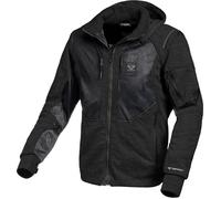 Macna Breeze, veste en textile M Noir Noir